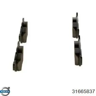 Колодки дисковые  Volvo 31665837 цена, от 58.68 USD