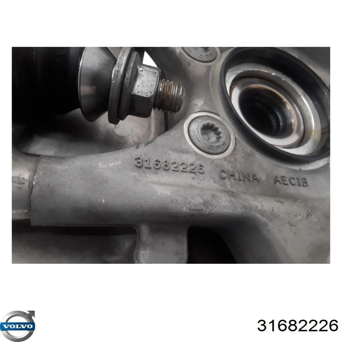 Купить 31682226 Volvo Ось передняя и поворотные кулаки