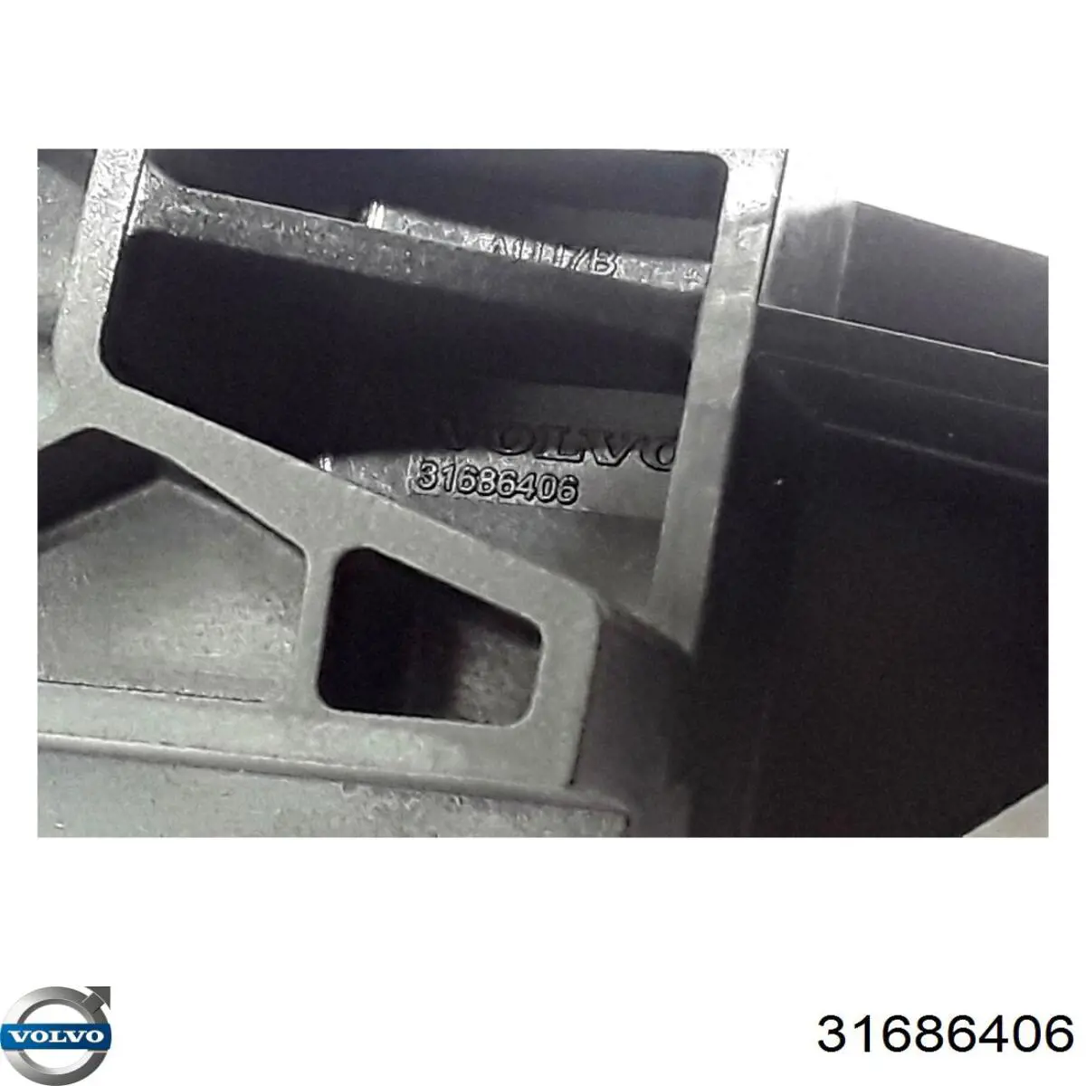 31686406 Volvo Кронштейн радиатора левый