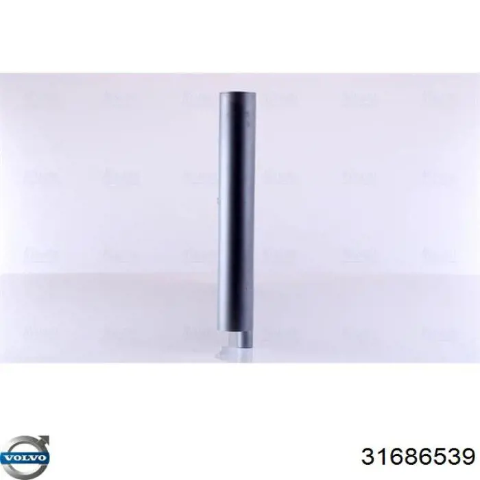 Радиатор кондиционера 31686539 Volvo