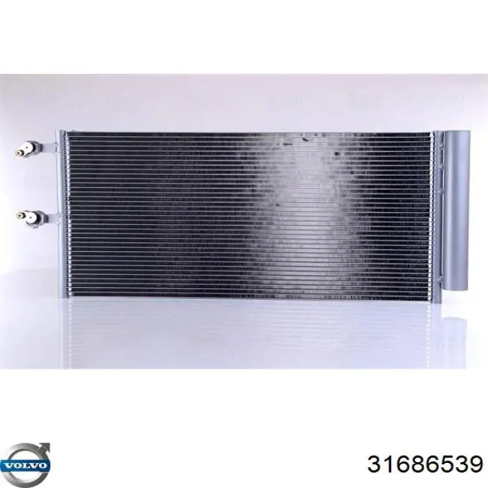 Конденсатор кондиционера Volvo 31686539 цена, от 118.38 USD