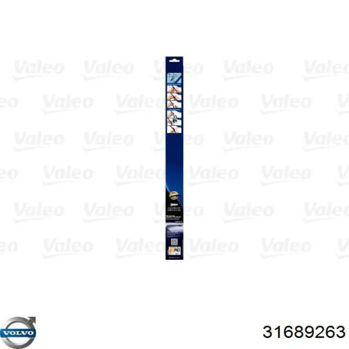 Купить 31689263 Volvo Щетка-дворник лобового стекла водительская