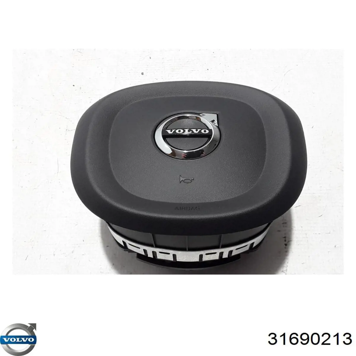 Подушка безопасности водителя 31690213 Volvo