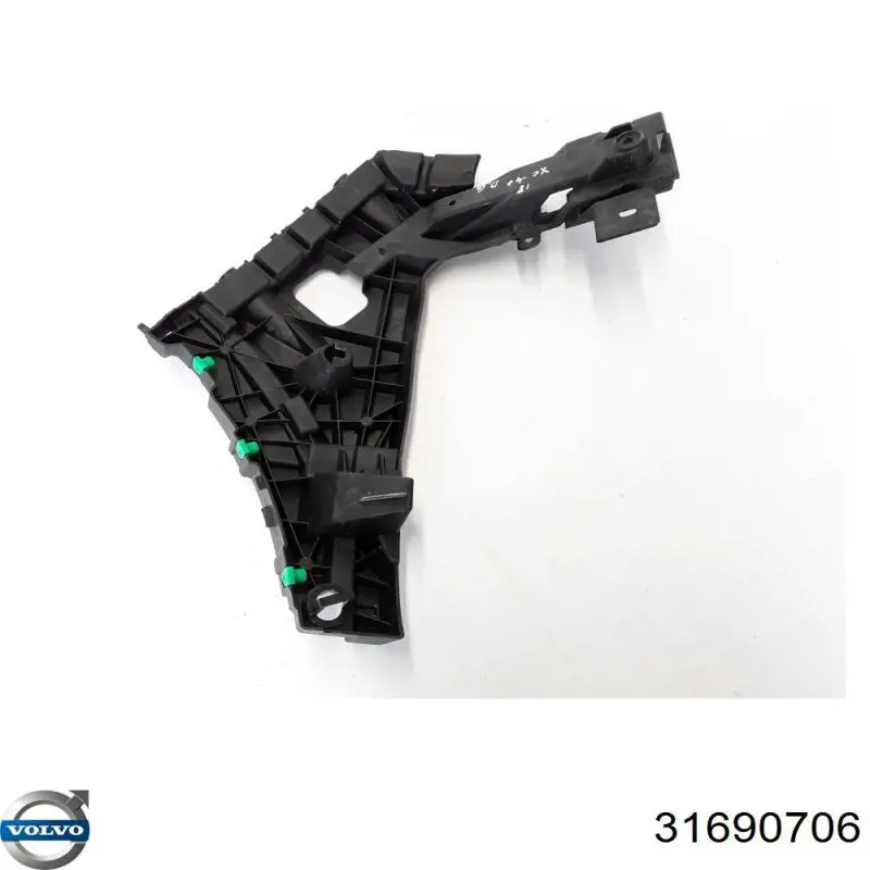 31690706 Volvo Правое крепление заднего бампера