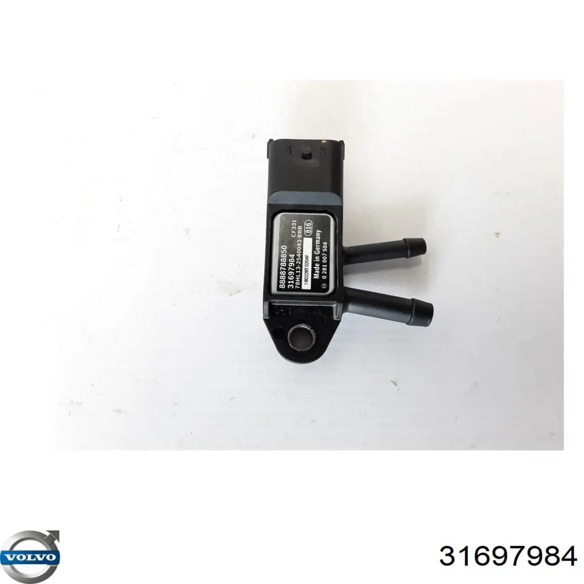 Датчик давления выхлопных газов Volvo 31697984 цена, от 16.47 USD