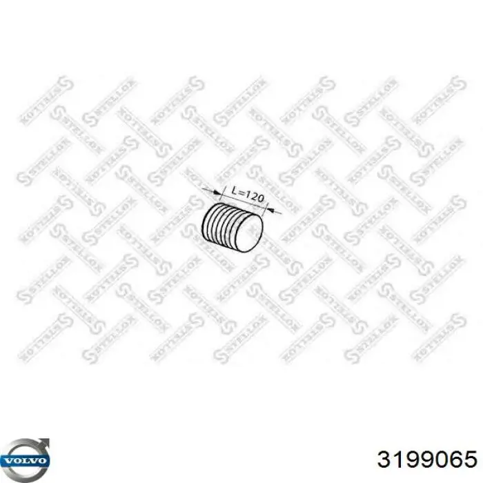 Купить 3199065 Volvo Гофротруба выхлопной системы