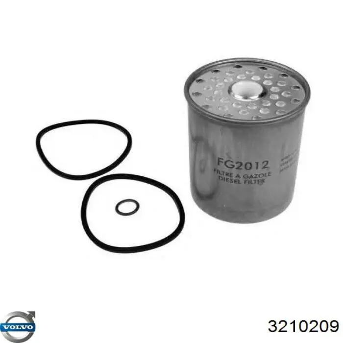Фильтр тонкой очистки топлива Volvo 3210209 цена, от 3.71 USD