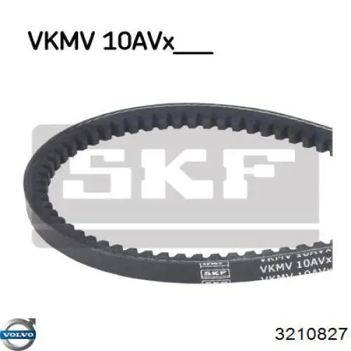 Клиновый ремень Volvo 3210827 цена, от 6.80 USD