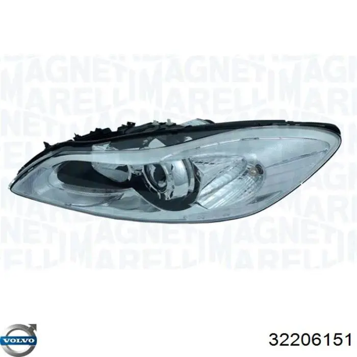 Фара правая LPN281 Magneti Marelli