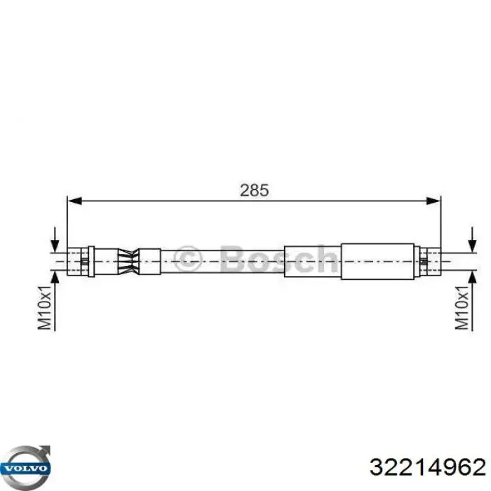 Тормозуха Volvo 32214962 цена, от 4.74 USD