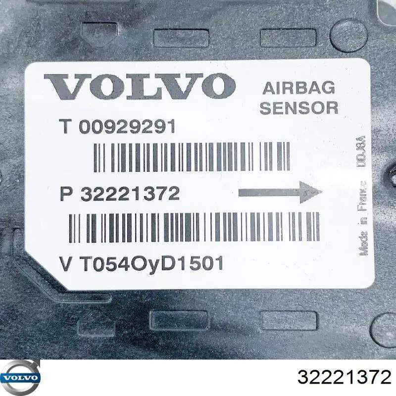 31451568 Volvo Модуль-процессор управления подушкой безопасности (ЭБУ AIRBAG)
