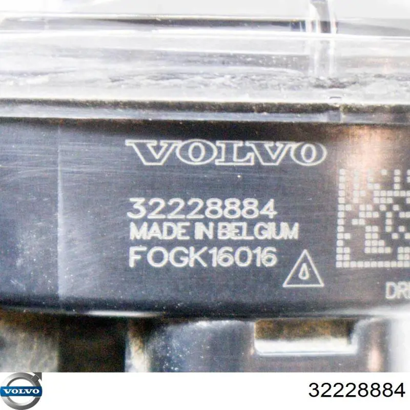 Фара противотуманная, правая Volvo 32228884 цена, от 73.41 USD