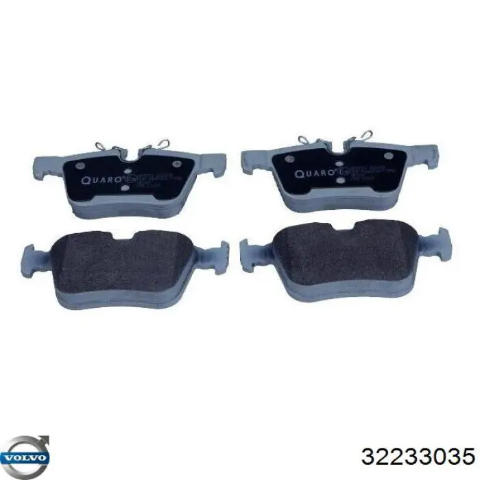 32233035 Volvo Колодки тормозные дисковые комплект