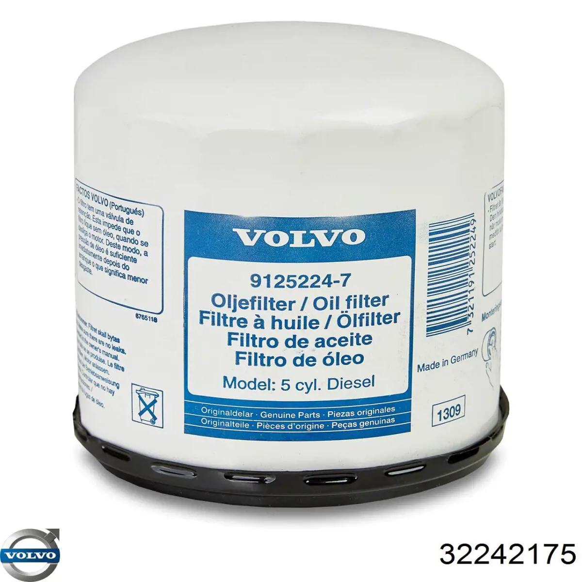Купить 32242175 Volvo Фильтр-отстойник топлива грубой очистки