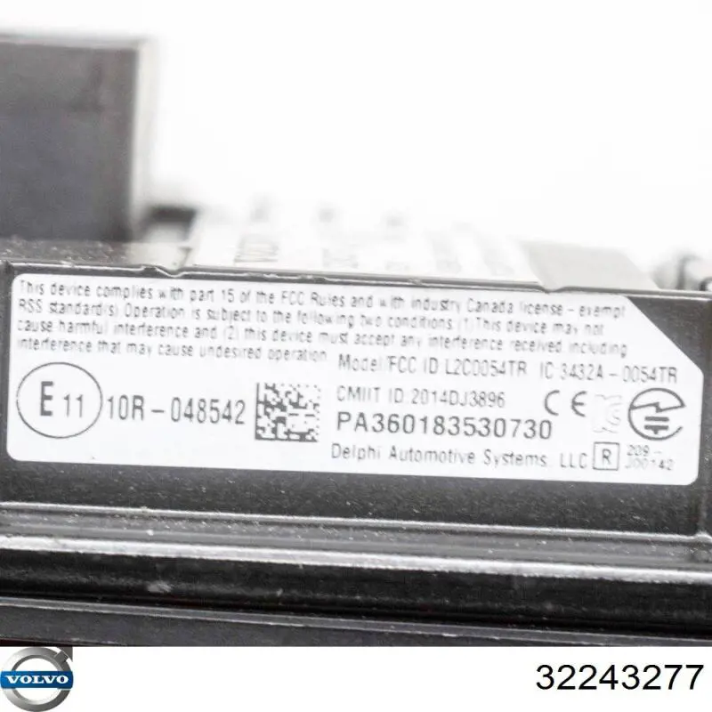 Камера системы обеспечения видимости Volvo 36010456 цена, от 78.83 USD