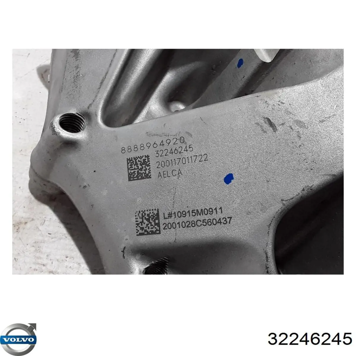Цапфа - поворотный кулак задний, левый Volvo 32246245 цена, от 124.86 USD