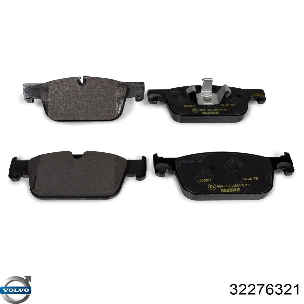 Колодки Volvo 32276321 цена, от 63.74 USD