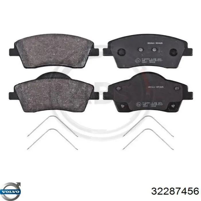 32287456 Volvo Колодки передние