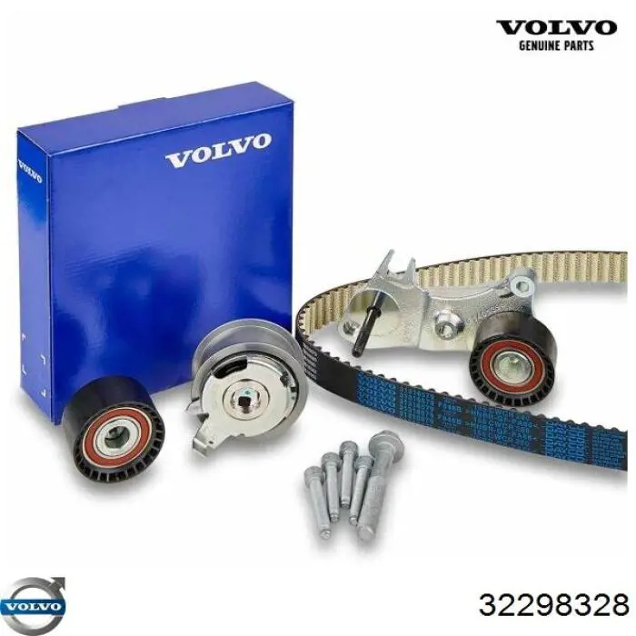 Correia do mecanismo de distribuição de gás, kit Volvo 32298328