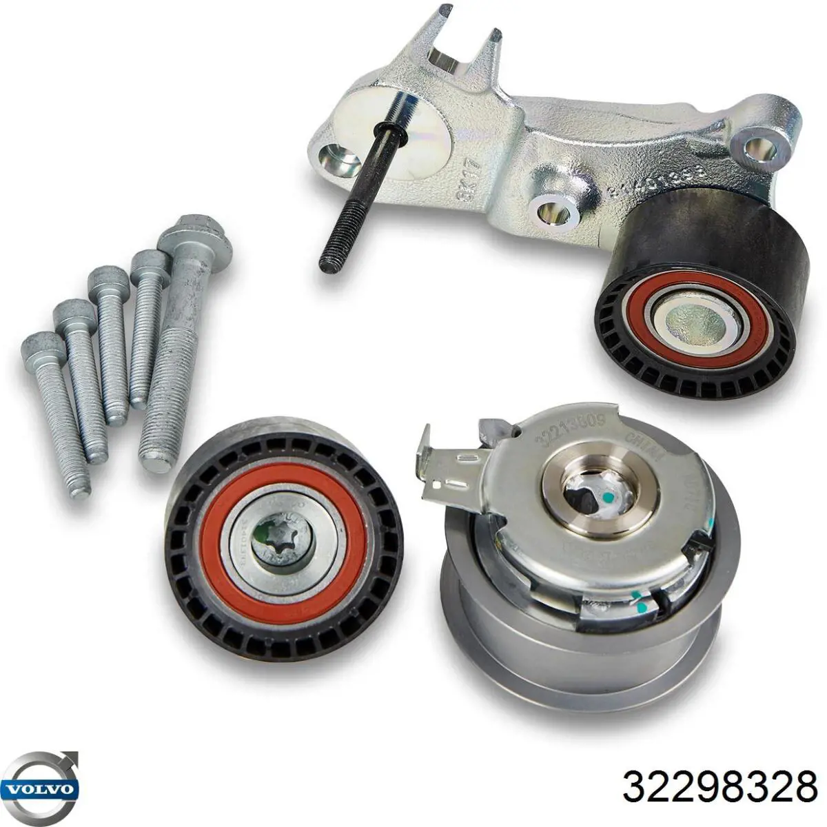 Correia do mecanismo de distribuição de gás, kit 32298328 Volvo