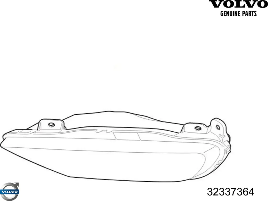 Купить 32337364 Volvo Противотуманка левая