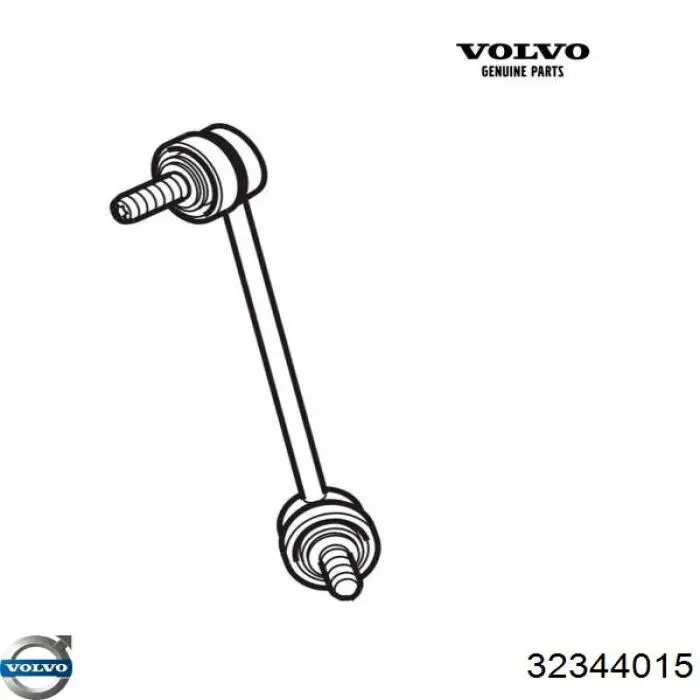 Стойка переднего стабилизатора 32344015 Volvo