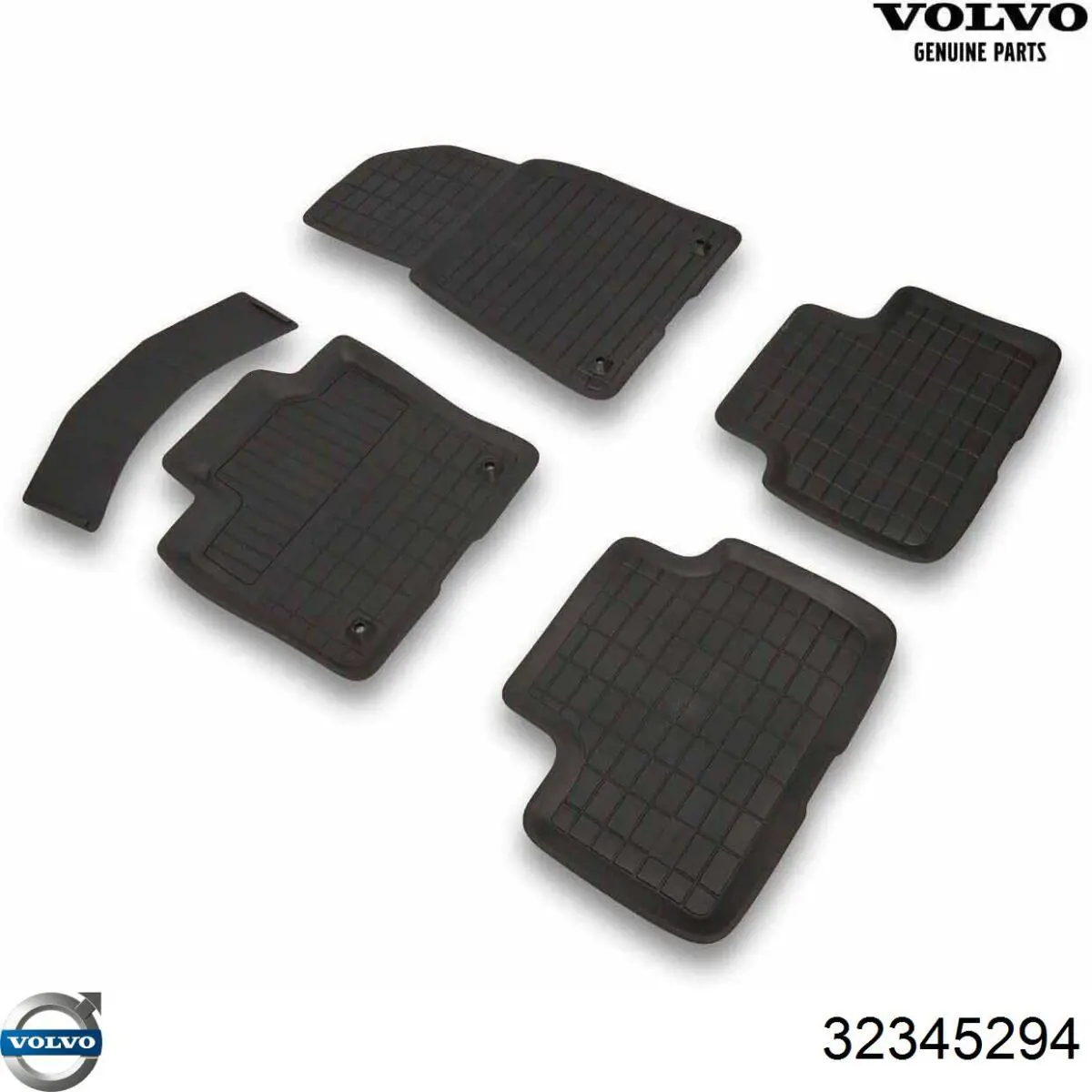 32345294 Volvo tapetes dianteiros + traseiros, kit