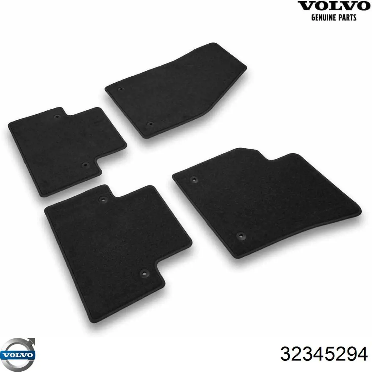 Комплект ковриков Volvo 32345294 цена, от 143.38 USD