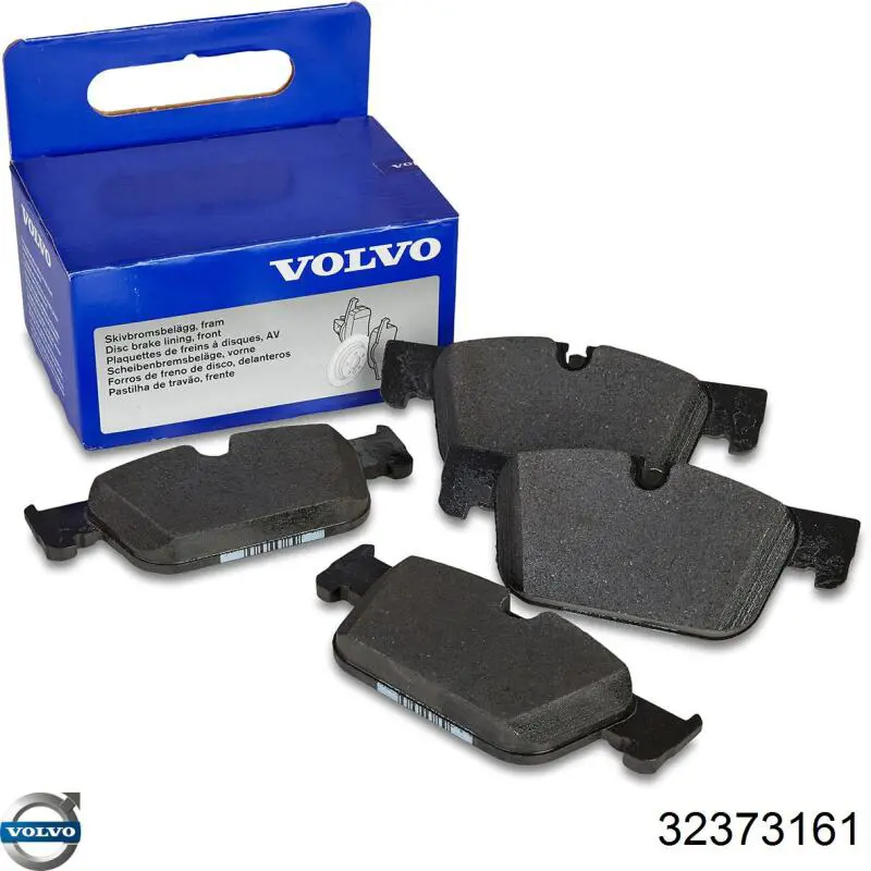 Передние тормозные колодки 32373161 Volvo