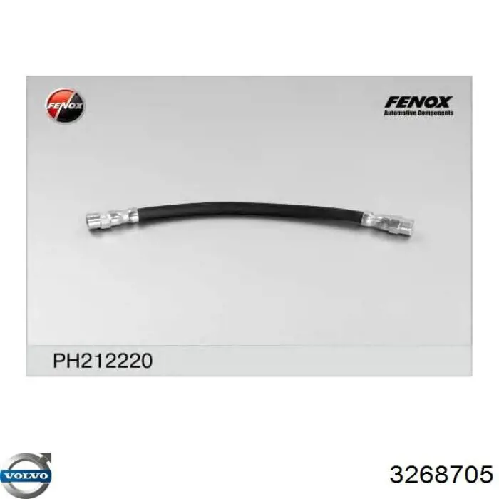 Купить 3268705 Volvo Задний тормозной шланг