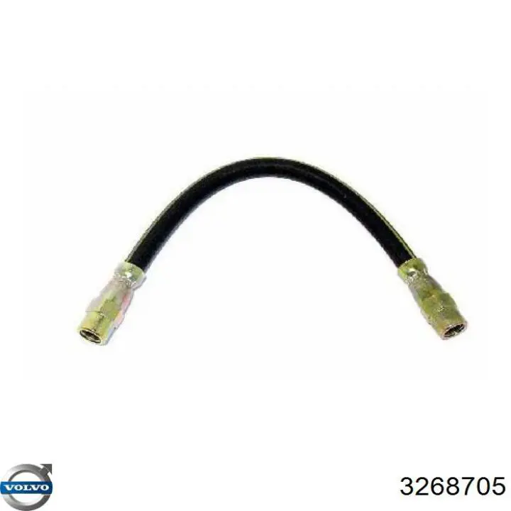 3268705 Volvo Гибкая тормозная трубка задняя