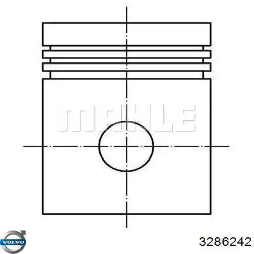 Клипса педали троса сцепления Volvo 3294457 цена, от  
