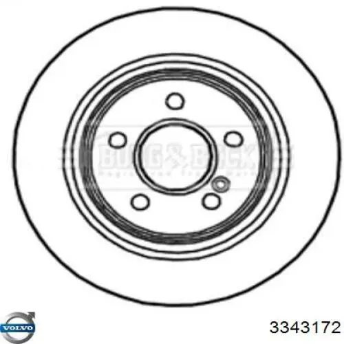 Купить 3343172 Volvo 