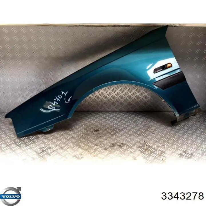 Переднее левое крыло на Volvo 440 K 445