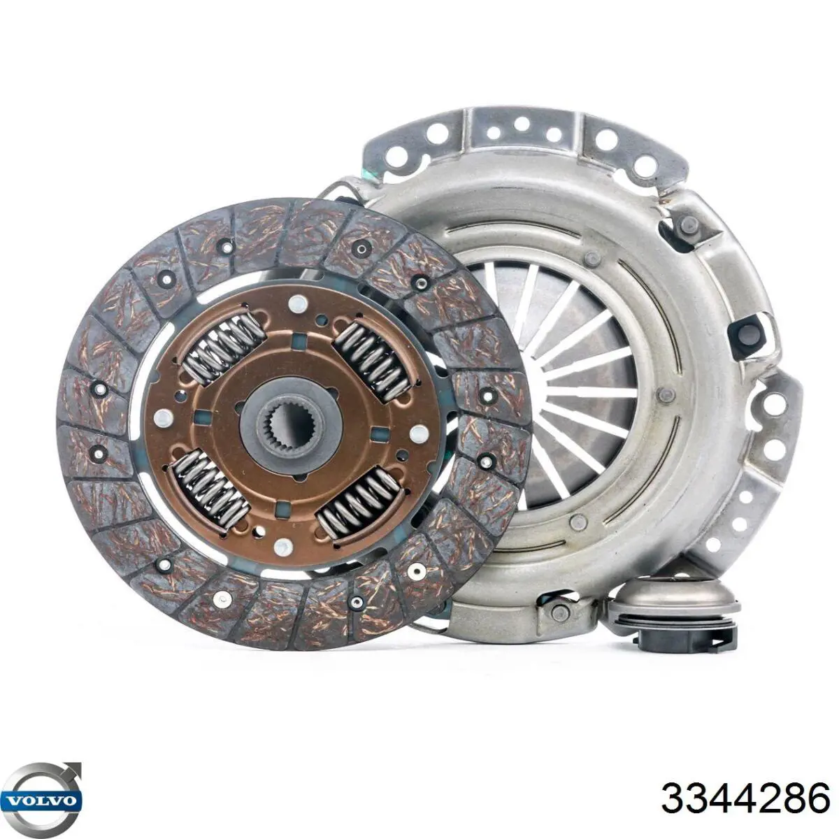 Купить 3344286 Volvo Комплект сцепления (диск, корзина, подшипник)