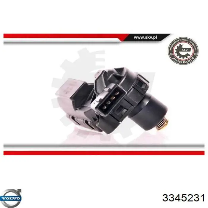 3345231 Volvo Регулятор дроссельной заслонки
