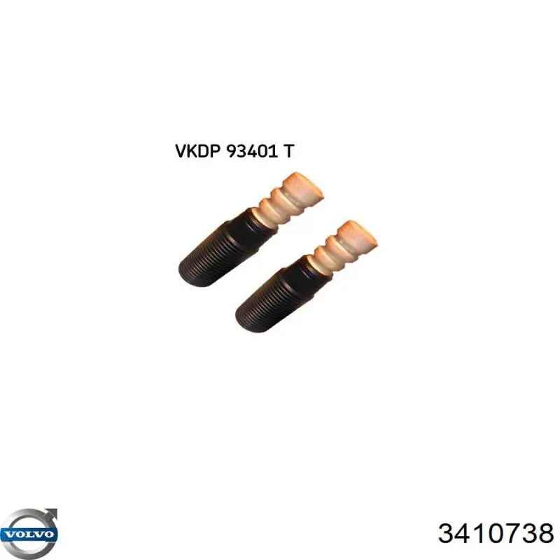 Чехол амортизатора переднего Volvo 3410738 цена, от 20.99 USD