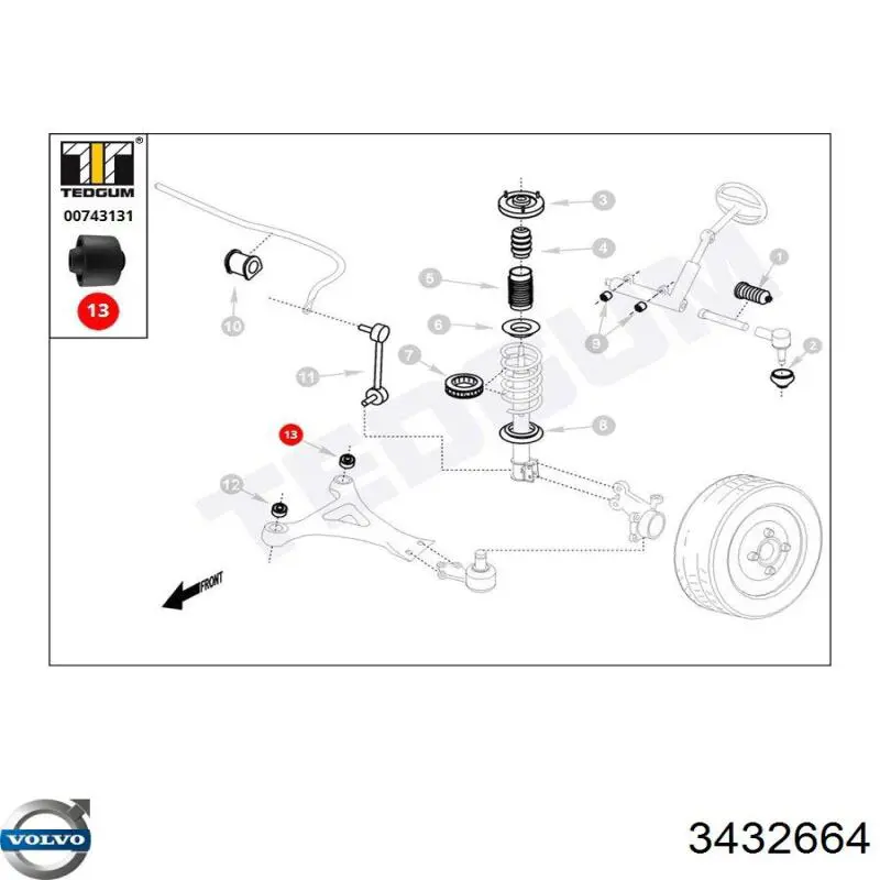 3432664 Volvo 