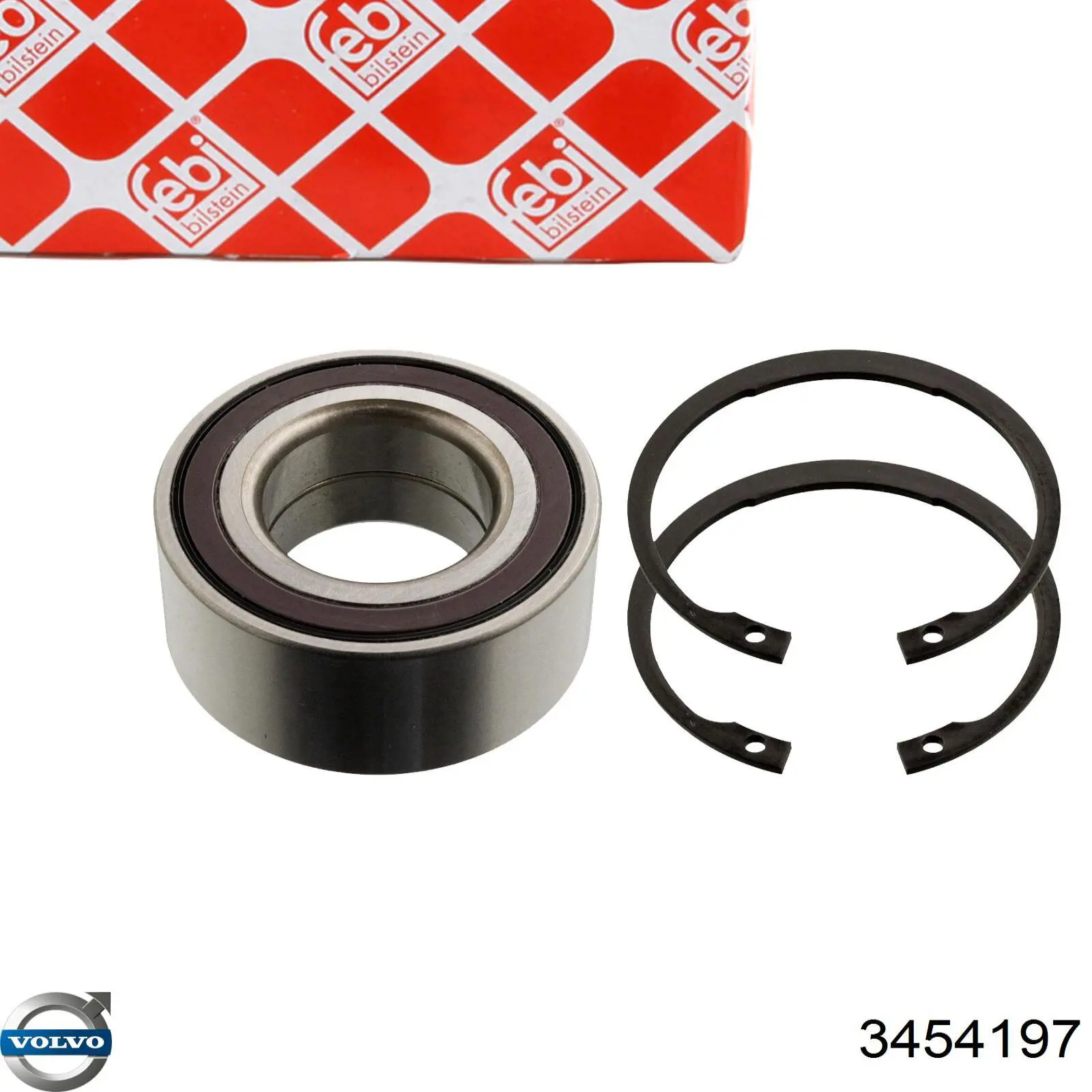 Купить 3454197 Volvo Подшипник передней ступицы