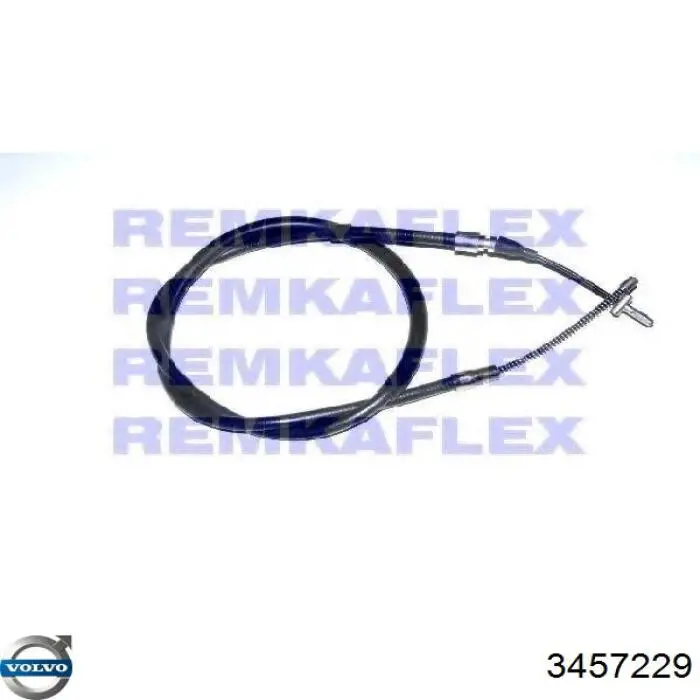Трос ручного тормоза передний Volvo 3457229 цена, от 16.87 USD