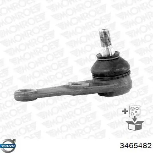 Шаровая опора, нижняя Volvo 3465482 цена, от 16.23 USD