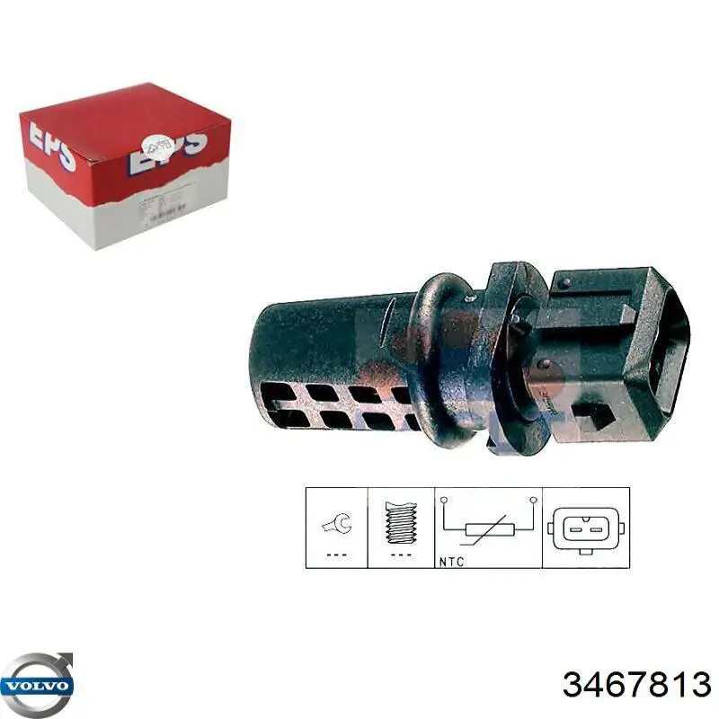 Купить 3467813 Volvo Терморегулятор воздуха