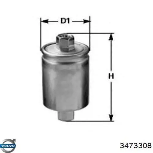 3473308 Volvo Фильтр топлива