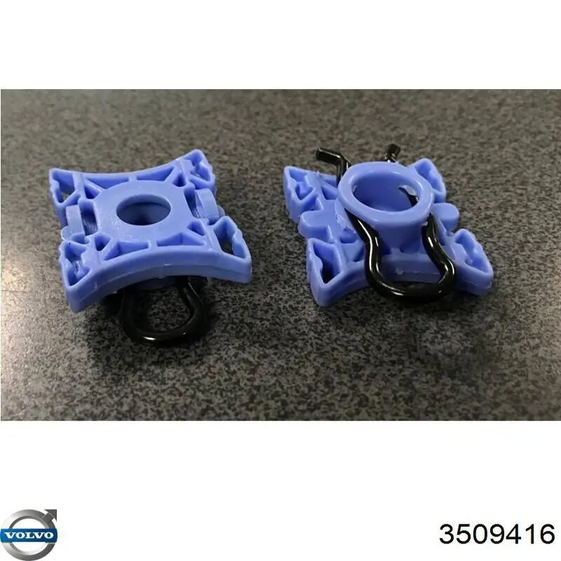 Ползунок переднего стеклоподъемника Volvo 3509416