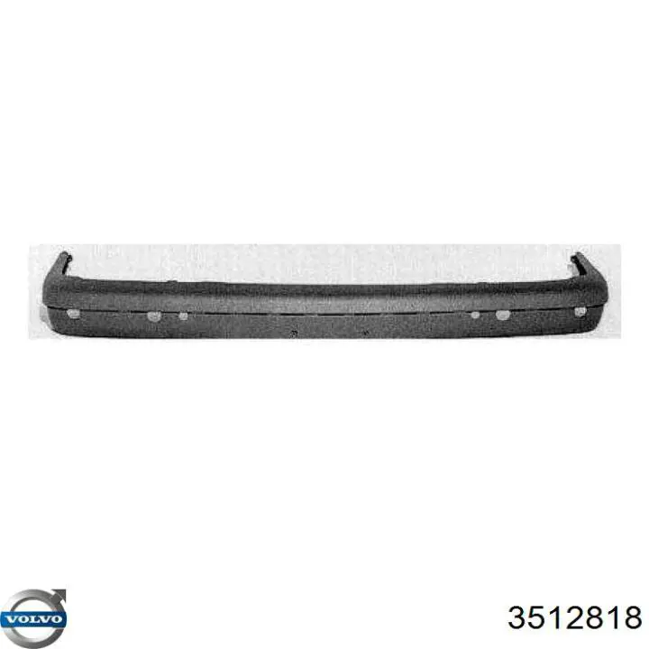 Бампер на авто Volvo 3512818 цена, от 330.83 USD