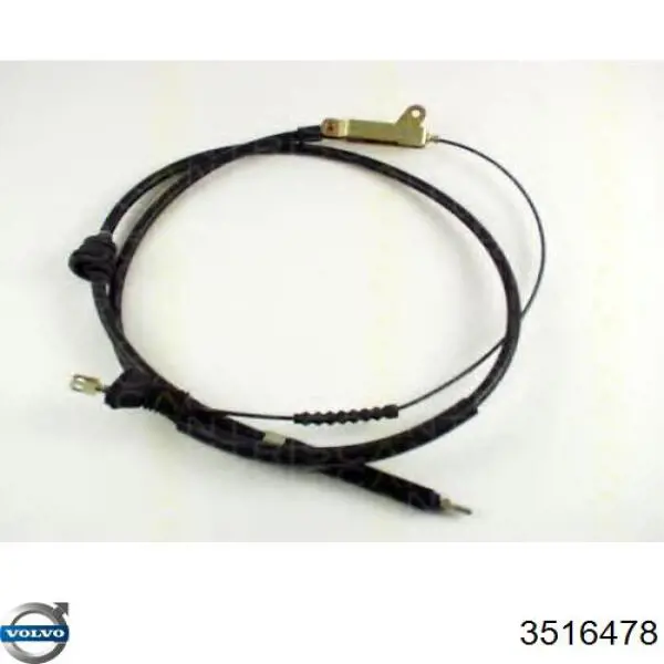 Трос ручного тормоза передний Volvo 3516478 цена, от 29.65 USD