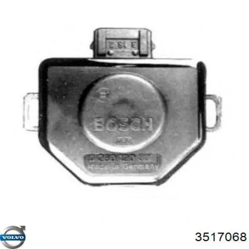 3517068 Volvo Датчик положения дроссельной заслонки
