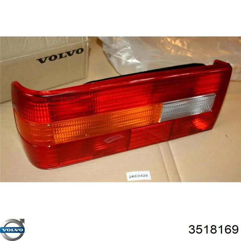 3518169 Volvo фонарь задний левый