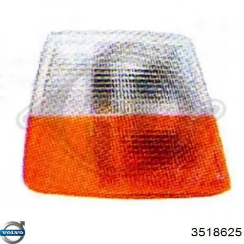 Поворотник правый на Volvo 940  944