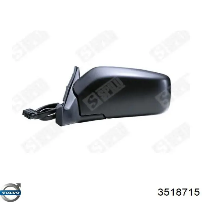 Зеркало заднего вида, левое Volvo 3518715 цена, от 326.15 USD